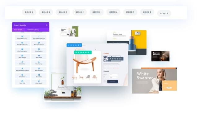 Divi Page Builder for E-Commerce Use